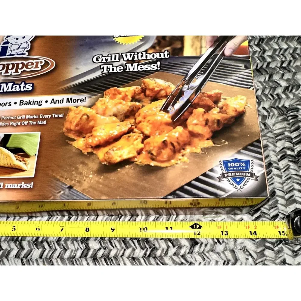 Yoshi Copper Grill and Bake Mats (Set of 2)